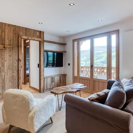 Warm Apartment Nestled In The Heart Of Megeve Exterior photo
