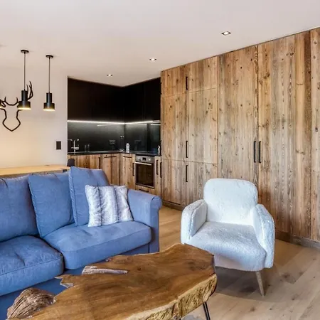 Warm Apartment Nestled In The Heart Of Megeve Exterior photo