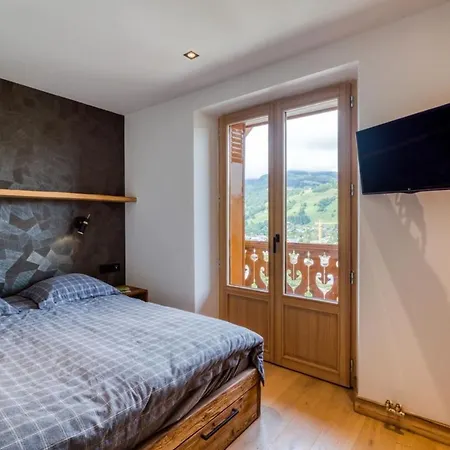 Warm Apartment Nestled In The Heart Of Megeve Exterior photo